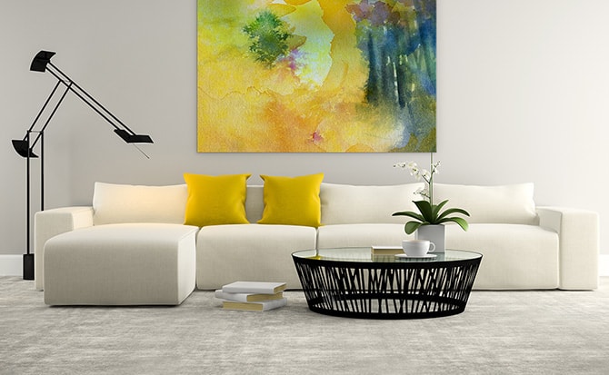 10 estilos de decoración que combinan con cuadros modernos