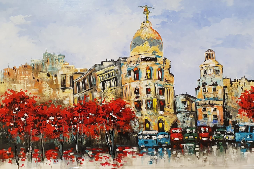 Cuadro Madrid 3
