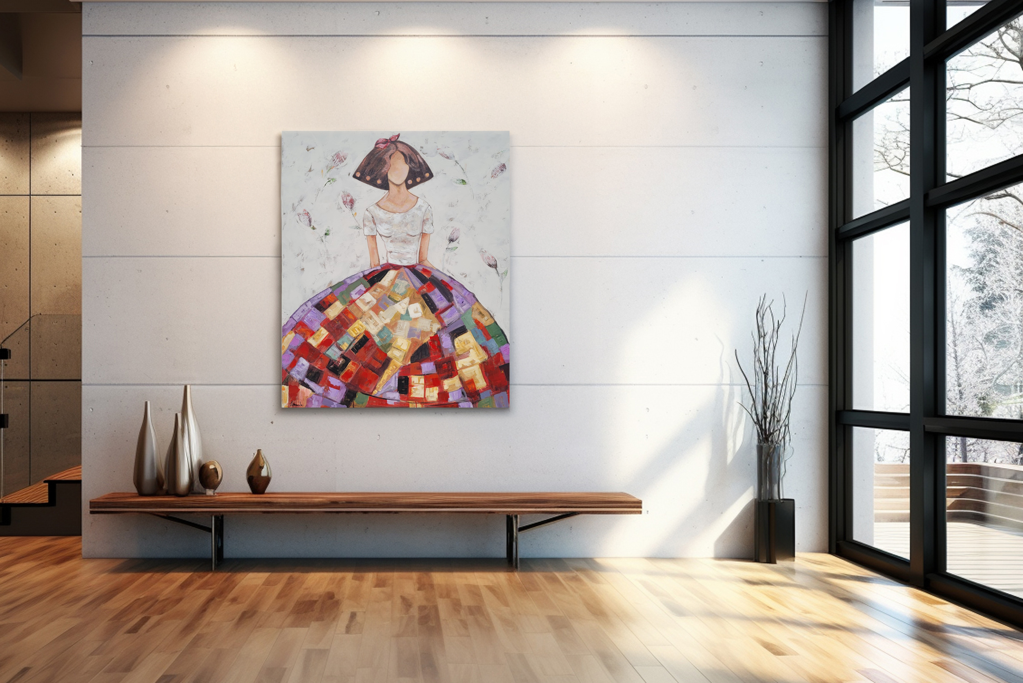 Cuadro Menina 1